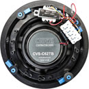 CLOUD CVS-C62TB LOUDSPEAKER Circular, ceiling, 6.5-inch, 50W/8ohm, 24W/12W/6W 100V taps, black