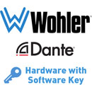 WOHLER OPT-DANTE UPGRADE OPTION 64-channel Dante input, primary RJ-45 port