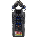 ZOOM H6 STUDIO HANDY RECORDER Portable, optional mic capsules, microSD card slot, 6-track