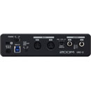 ZOOM UAC-2 USB AUDIO INTERFACE Desktop, 2x2, mic/line in, MIDI I/O, 24-bit 192kHz, USB 3.0