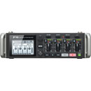 ZOOM F4 FIELD RECORDER Portable, 8-track, dual SD/SDHC/SDXC card, 6x mic/line in, white LCD screen