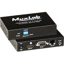 MUXLAB 500753-RX VIDEO EXTENDER RECEIVER HDMI/RS232 over IP, PoE, 120m reach point to point