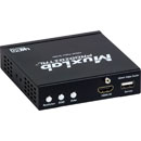 MUXLAB 500438-V2 HDMI VIDEO SCALER Dolby Atmos/DTS:X pass-through, 4K/60, with audio extraction