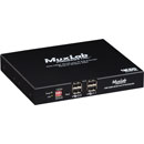 MUXLAB 500800-RX VIDEO EXTENDER Receiver, KVM HDMI over IP, PoE, 4K/60, 100m reach