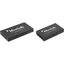 MUXLAB 500536 VIDEO EXTENDER Kit, HDMI/RS232/USB-C over Cat6a, 4K/60, 100m reach