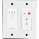 MUXLAB 500555-WH AUDIO CONVERTER Bluetooth/analogue to Dante, wallplate, white