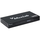 MUXLAB 500860 VIDEO EXTENDER Transceiver, HDMI over IP, PoE, 4K/30, 100m reach