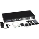 MUXLAB 500441 HDMI MATRIX SWITCHER 8x8, de-embedder, HDCP 1.3, 4K, 48-bit colour, HD audio, S/Pdif