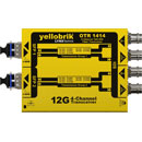 LYNX YELLOBRIK OTR 1414 FIBRE TRANSCEIVER 4-Channel, 12G/6G/3G/1.5G-SDI, 2x SM LC, 1310nm, 10km
