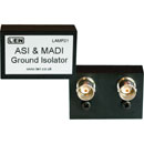 LEN LAMF01 ISOLATOR Galvanischer Erdungspfad-Isolator, 2x BNC, AES MADI ASI