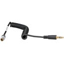 AMBIENT TC-IO-35 TIMECODE CABLE Bi-directional, 5-pin Lemo to 3.5mm TRS jack, coiled cable