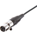 SONY ECM-77B4F MICROPHONE Lapel, omni-directional, TA4F connector, black