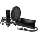 SONTRONICS STC-3X PACK MICROPHONE Condenser, large diaphragm, multi-pattern, w/ accessories, black