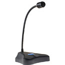 CLOUD PM1 PAGING MICROPHONE Dynamic, desktop gooseneck base, single zone, push-to-talk