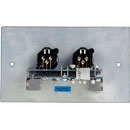 CLOUD BE-1B INPUT PLATE 2x XLR3F line in, balanced, black