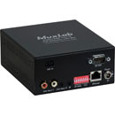 MUXLAB 500755-AMP-TX AUDIO AMPLIFIER TRANSMITTER Over IP, 2-channel, mic/line inputs, 100m reach