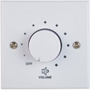 CLOUD CVC-6 REMOTE CONTROL PLATE Attenuated volume, 6W, 100V line, white