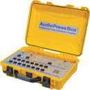 AUDIOPRESSBOX APB-216 C-D PRESS SPLITTER Portable, Dante, active, 2x16, battery/mains, yellow