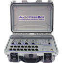 AUDIOPRESSBOX APB-416 C PRESS SPLITTER Portable, active, 4x in, 16x out, battery/mains, grey