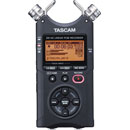 TASCAM DR-40 PORTABLE RECORDER 4-Channel WAV/MP3, SD/SDHC, mic/line in, stereo cardioid mic