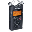 TASCAM DR-40 PORTABLE RECORDER 4-Channel WAV/MP3, SD/SDHC, mic/line in, stereo cardioid mic