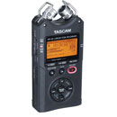 TASCAM DR-40 PORTABLE RECORDER 4-Channel WAV/MP3, SD/SDHC, mic/line in, stereo cardioid mic