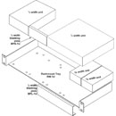 AMPETRONIC BPS-1U BLANKING PLATE Short