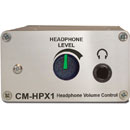 SONIFEX CM-HPX1 HEADPHONE VOLUME CONTROL Rotary volume control, 2x 3-pin XLR in, 6.3mm jack out