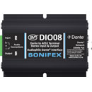 SONIFEX AVN-DIO08 AUDIO INTERFACE Dante, PoE powered, Dante to stereo AES3 terminal block in/out