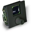 ALLEN & HEATH IP1 WALLPLATE CONTROLLER 1x rotary encoder, PoE , EU/UK fitting, black