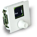 ALLEN & HEATH IP1 WALLPLATE CONTROLLER 1x rotary encoder, PoE , EU/UK fitting, white