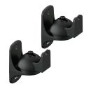 AVF EAK50B LOUDSPEAKER MOUNT Wall, tilt and turn, black (pair)