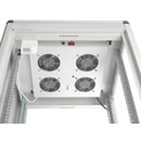 LANDE DYNAMIC SERIES RACK CABINET 600x800mm (WxD), black, 39U, assembled