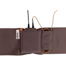 URSA WAIST STRAP Vertical pouch big, 120cm, large, brown