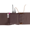 URSA WAIST STRAP Vertical pouch big, 81cm, small, brown