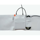 URSA WAIST STRAP Vertical pouch small, 120cm, large, white