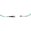 ST-LC MM DUPLEX OM3 50/125 Fibre patch cable 3.0m, aqua