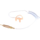 VOICE TECHNOLOGIES VT600D EARPHONE Coiled tube, detachable tube, beige, left ear, medium