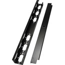 LANDE CABLE MANAGEMENT PANEL Vertical, Solid, for 800w ES362, ES462 rack, 45U, black (pair)