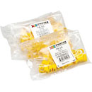 PARTEX CABLE MARKERS PA3-MBY.N Prefit, 8.0 - 16.0mm, letter N, black on yellow (pack of 100)