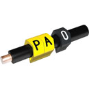 PARTEX CABLE MARKERS PA2-MCC.0 Prefit, 4.0 - 10.0mm, number 0, black (pack of 100)