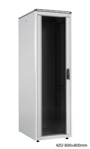 LANDE ES3626839/G-L RACK CABINET 39U, 600w, 800d, grey, assembled