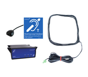 CONTACTA IL-K200-00-00 LOOP AMPLIFIER SYSTEM Under counter kit, with STS-M70 Mouse microphone