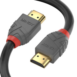 LINDY ANTHRA LINE HDMI CABLE High speed, 0.5m