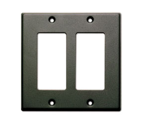 RDL CP-2B COVER PLATE Double, for SMB-2/DC-2/WB-2U, black