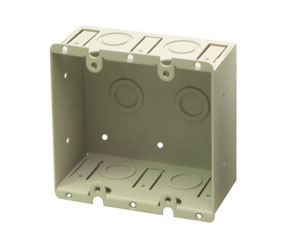 RDL WB-2U UNIVERSAL WALL BOX Double, for 2x RDL remote/wallplates