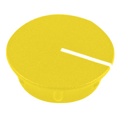 SIFAM C151 KNOB CAP For S150, S151, K150, W151, with line, yellow