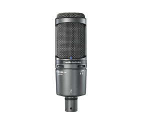 AUDIO-TECHNICA AT2020USB+ MICROPHONE Cardioid condenser, USB output, BUS powered
