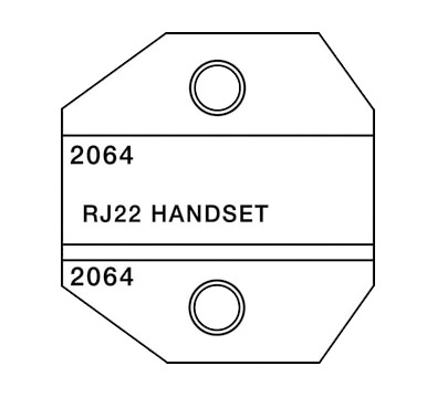 Paladin PA2035 Crimping Tool Die – Fits PA8021 / PA1305, Mfr No. PA2035