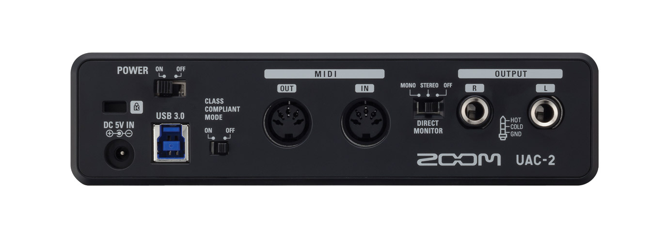 Zoom Uac 2 Usb Audio Interface Desktop 2x2 Mic Line In Midi I O 24 Bit 192khz Usb 3 0 Zoom Uac 2 Usb Audio Interface Desktop 2x2 Mic Line In Midi I O 24 Bit 192khz Usb 3 0